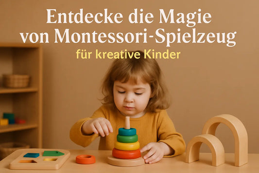 Entdecke die Magie von Montessori Spielzeug für kreative Kinder