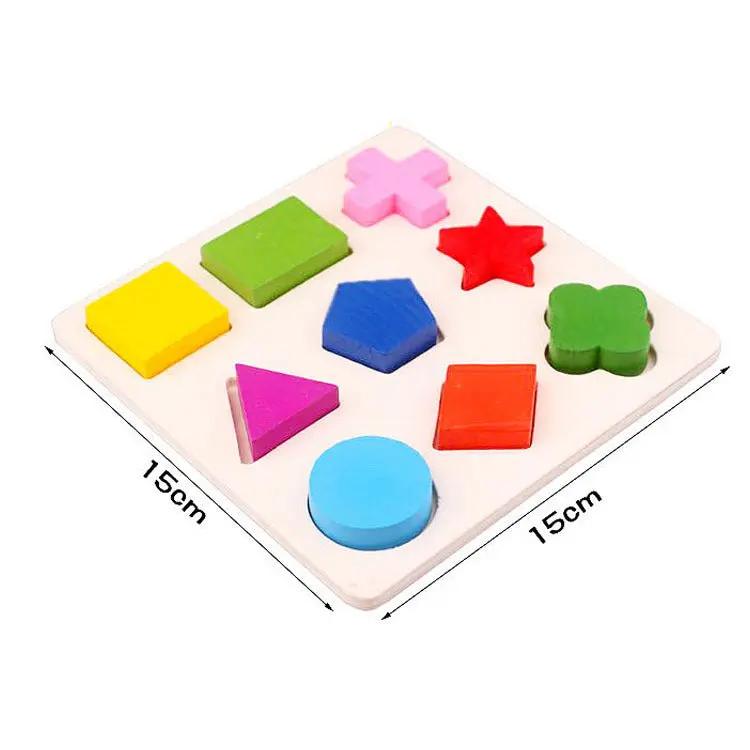 Geometric Shape Jigsaw for Kids Educational Toy-4