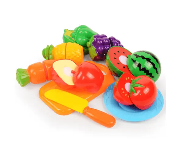 Kids' Educational Fruit and Vegetable Slicer and Cutter Toy-1