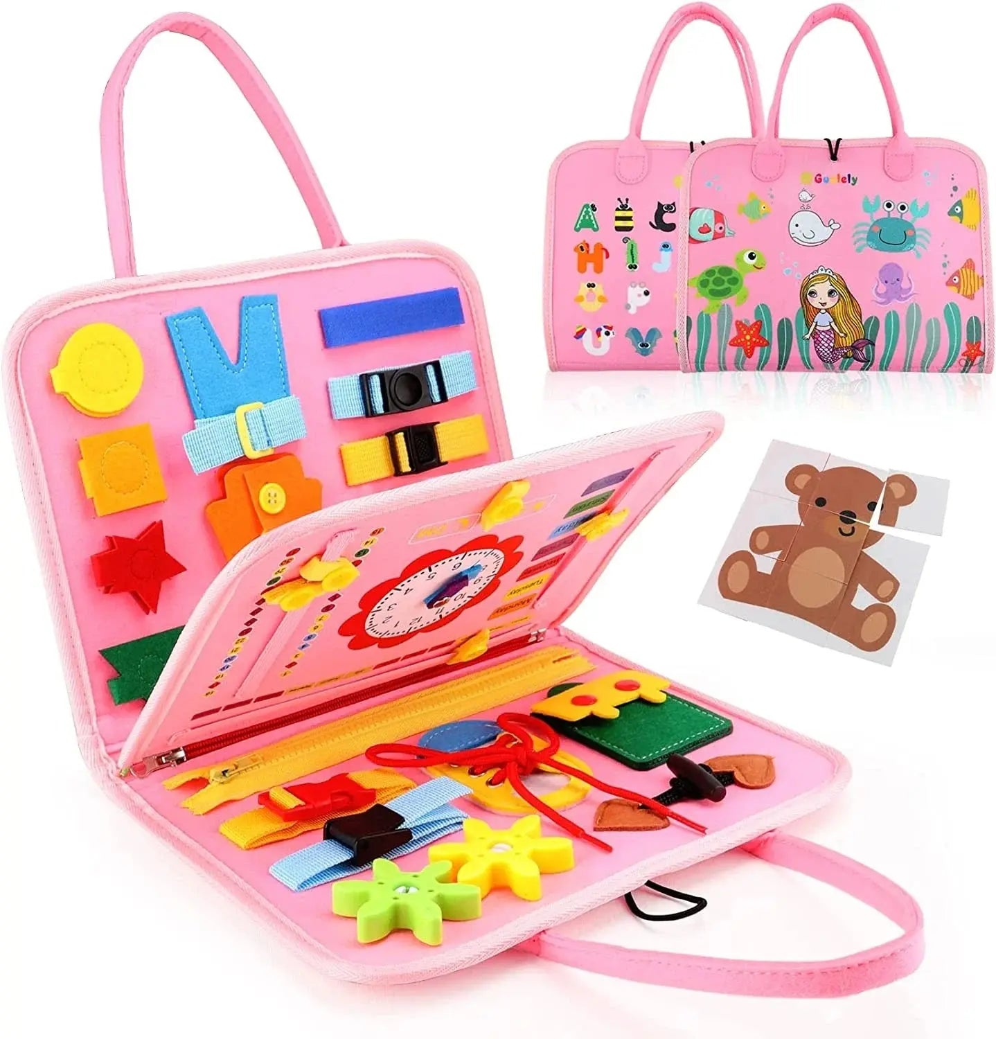 Montessori Busy Board-6