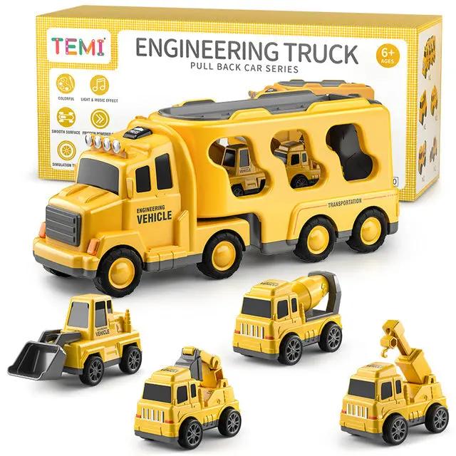 TEMI Diecast Carrier Truck-5