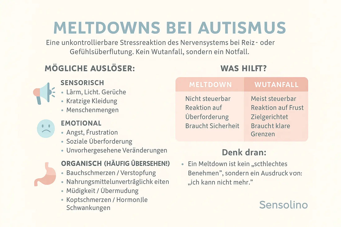 Meltdowns bei Autismus – Wenn alles zu viel wird - Sensolino Shop