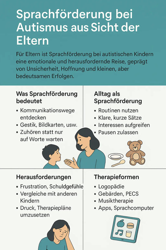 Sprachförderung bei Autismus – Eine Reise aus Sicht der Eltern - Sensolino Shop