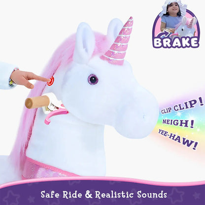 Ride-on Unicorn Age 3-4 Pink（UK&EU in Stock）-2