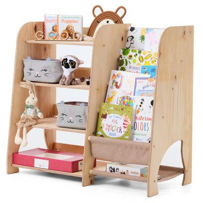 2in1 Montessori-Regal für Bücher und Spielzeug-5