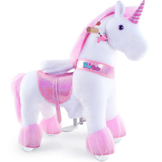 Ride-on Unicorn Age 3-4 Pink（UK&EU in Stock）-0