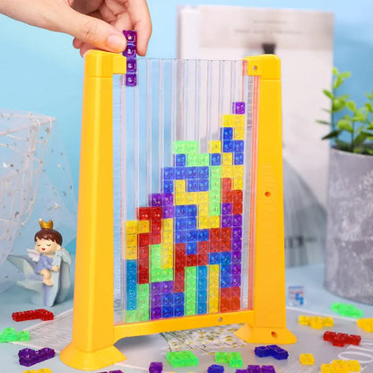 Colorful 3D Puzzle Tangram Math Toy - Educational Montessori Toy-0