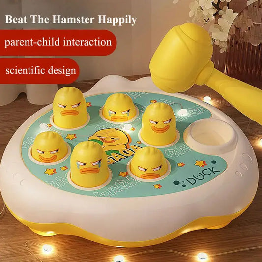 Educational Duck, Frog & Pig Hammer Toy-0
