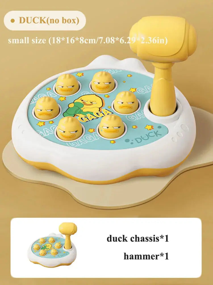 Educational Duck, Frog & Pig Hammer Toy-6