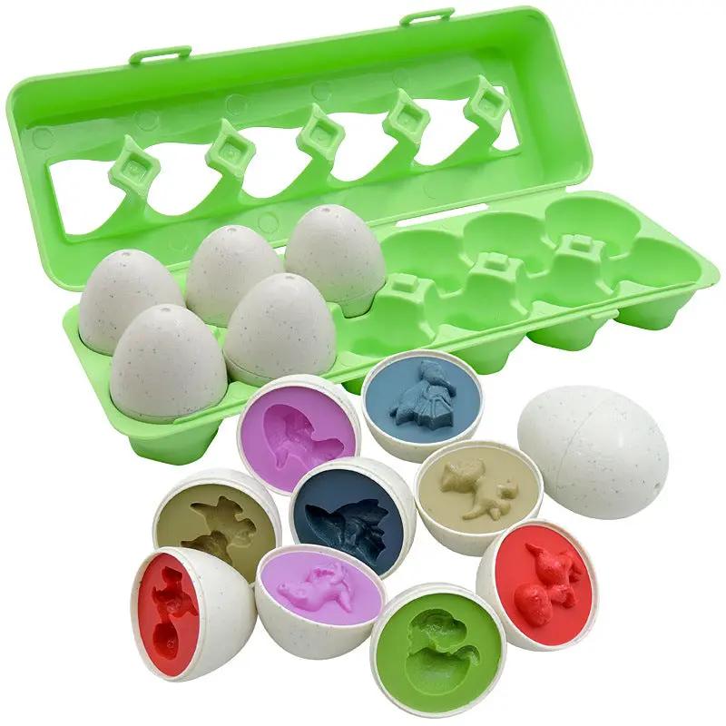 Egg Shape Matching Educational Toy for Kids-5