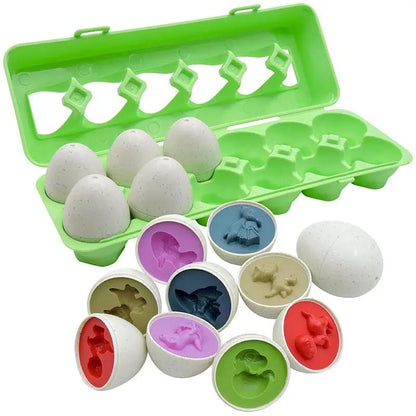 Egg Shape Matching Educational Toy for Kids-5