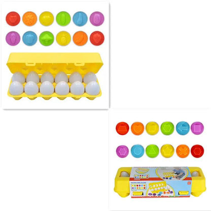 Egg Shape Matching Educational Toy for Kids-11