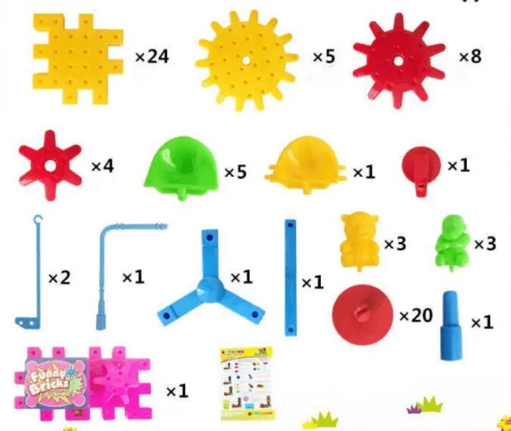 Electric Gears 3D Puzzle Building Kit for Kids-4