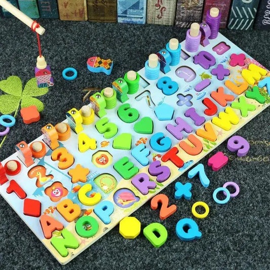 Enlightenment puzzle educational toys-0