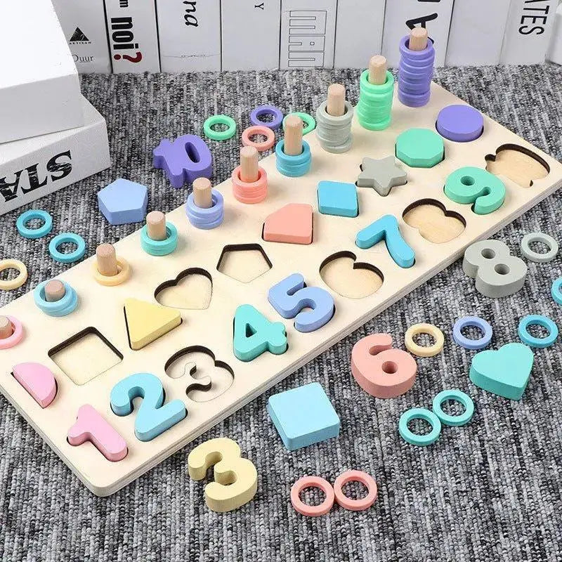 Enlightenment puzzle educational toys-7