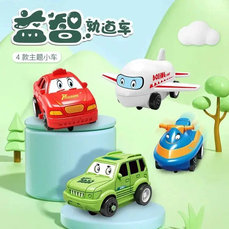 Kids Electric Rail Car Puzzle-4