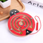 Magnetic Pen Ball Maze Animal Track Educational Wooden Toy-0