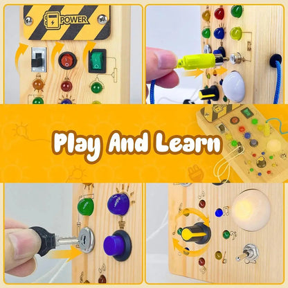 Montessori Busy Board-2