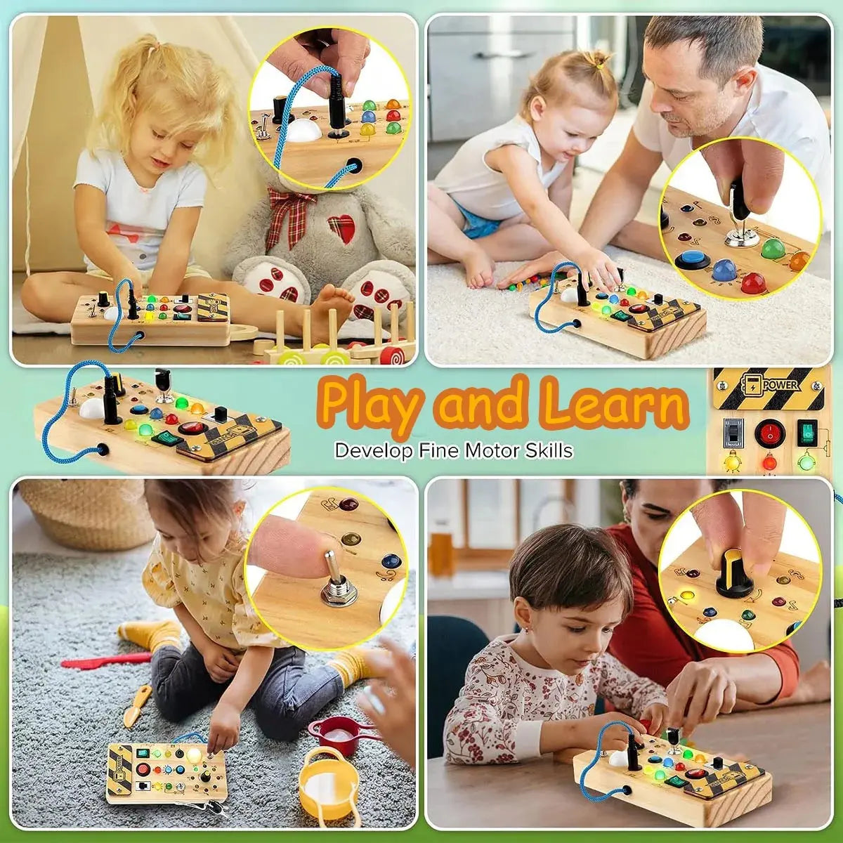 Montessori Busy Board-3
