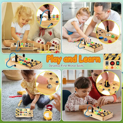 Montessori Busy Board-3