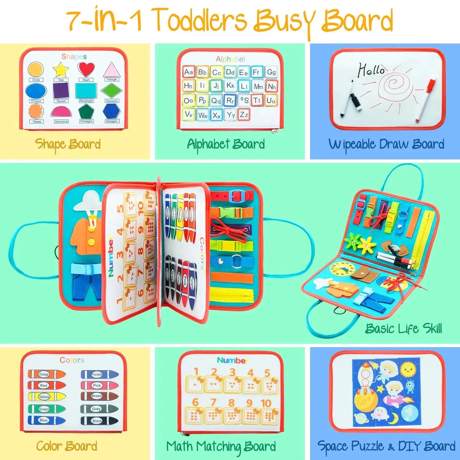 Montessori Busy Board-1