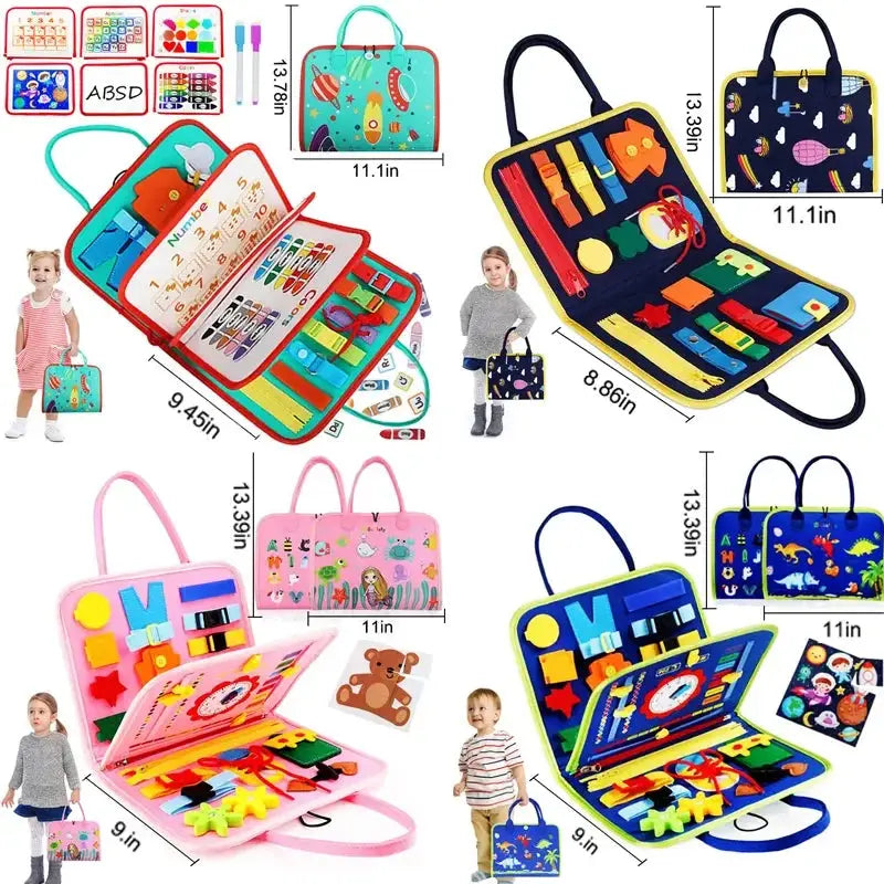 Montessori Busy Board-2