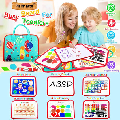 Montessori Busy Board-3