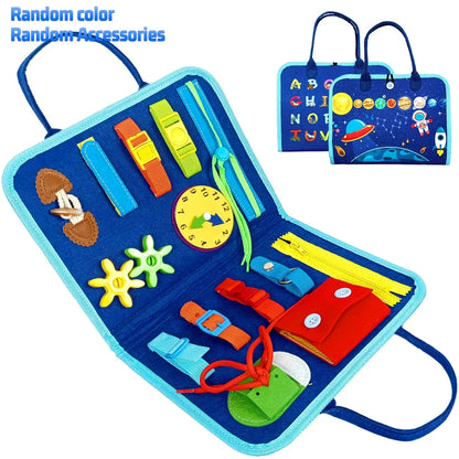 Montessori Busy Board-6