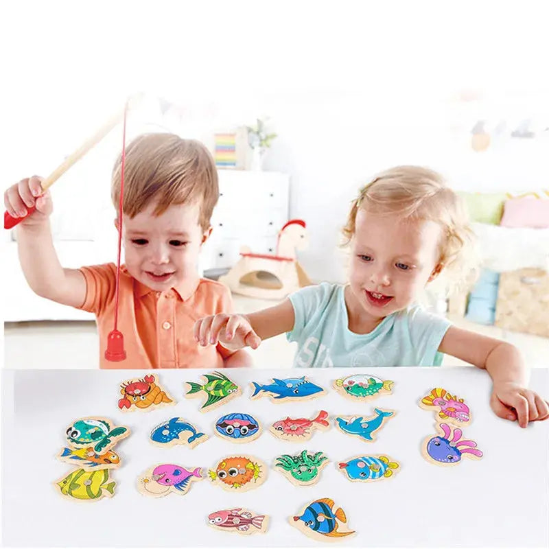 Montessori Magnetic Fishing Game-2