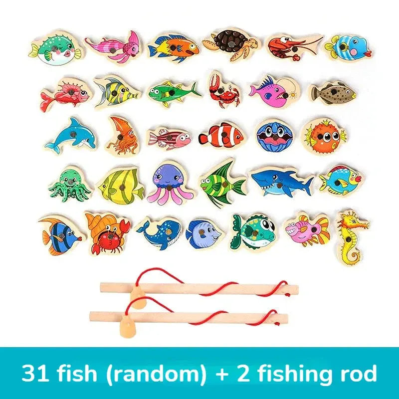 Montessori Magnetic Fishing Game-5