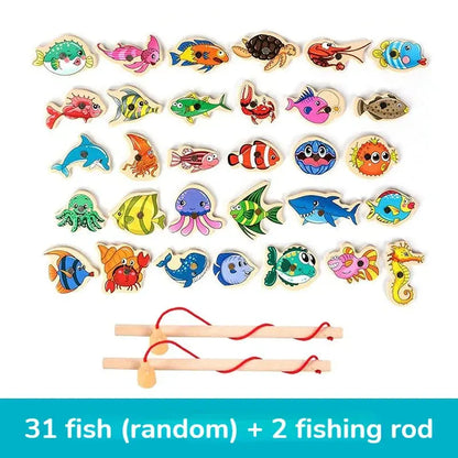 Montessori Magnetic Fishing Game-5