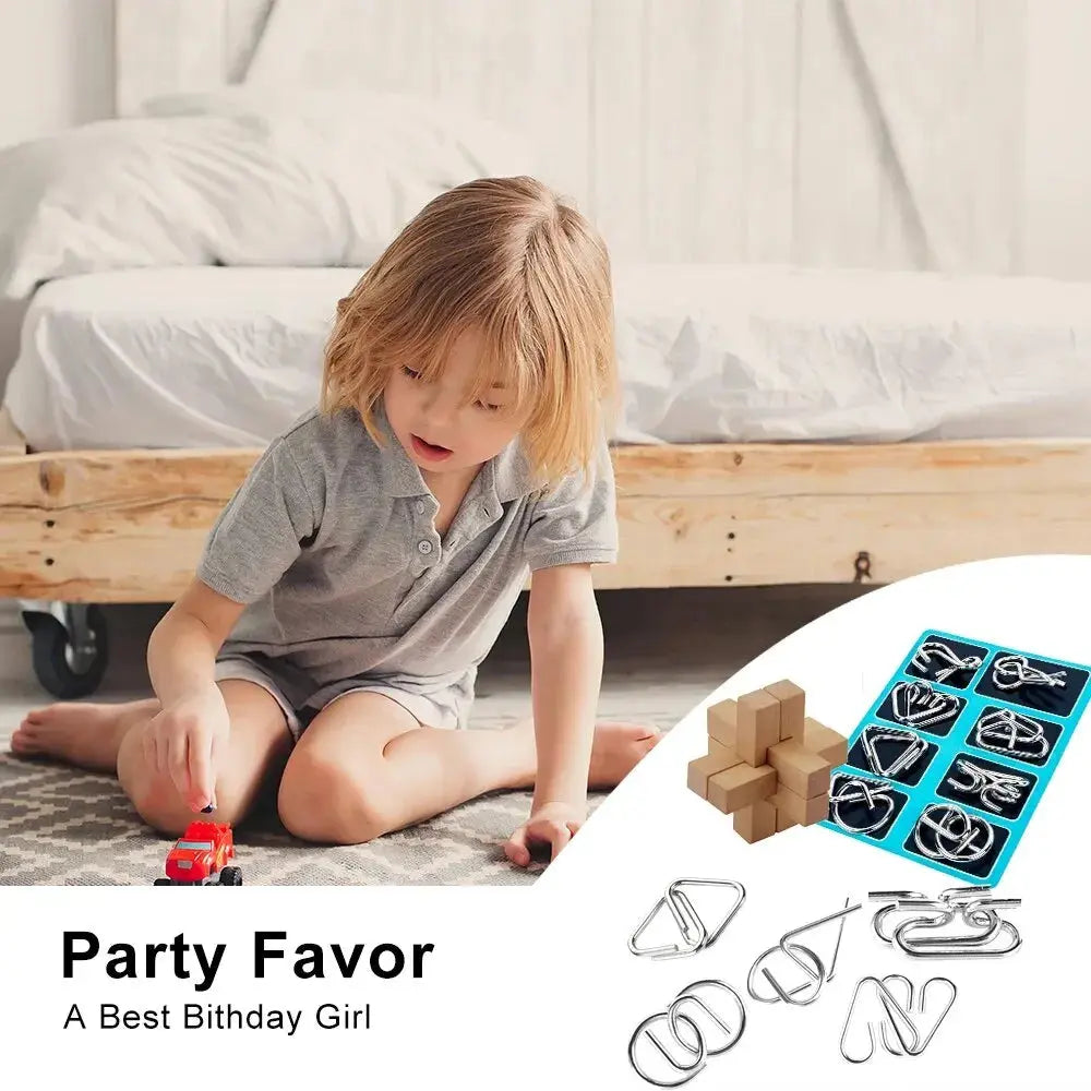 Montessori Metal Educational Toys Set-1