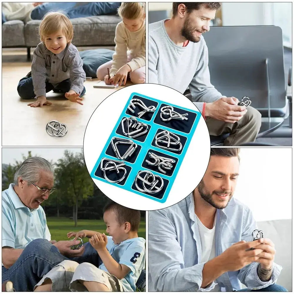 Montessori Metal Educational Toys Set-2