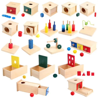 Montessori Wooden Educational Toy Set-0