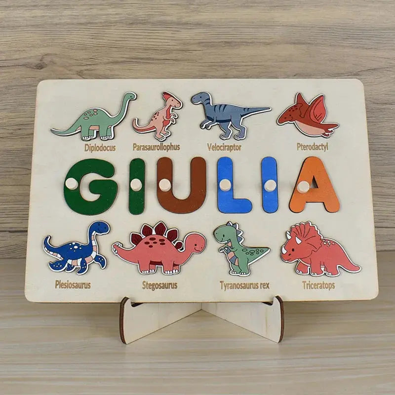 Puzzle Board Wooden Names-16