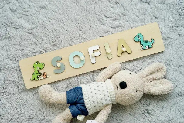 Puzzle Board Wooden Names-32