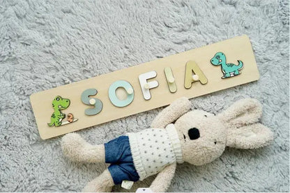 Puzzle Board Wooden Names-32