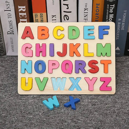 Puzzle Board Wooden Names-33