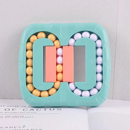 Unique Rotating Bead Plate Finger Puzzle Educational Toy-2