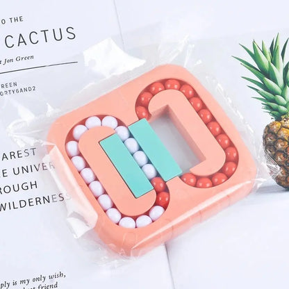 Unique Rotating Bead Plate Finger Puzzle Educational Toy-3