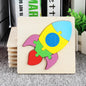 Wooden 3D Panel Educational Toy Set for Kids-7
