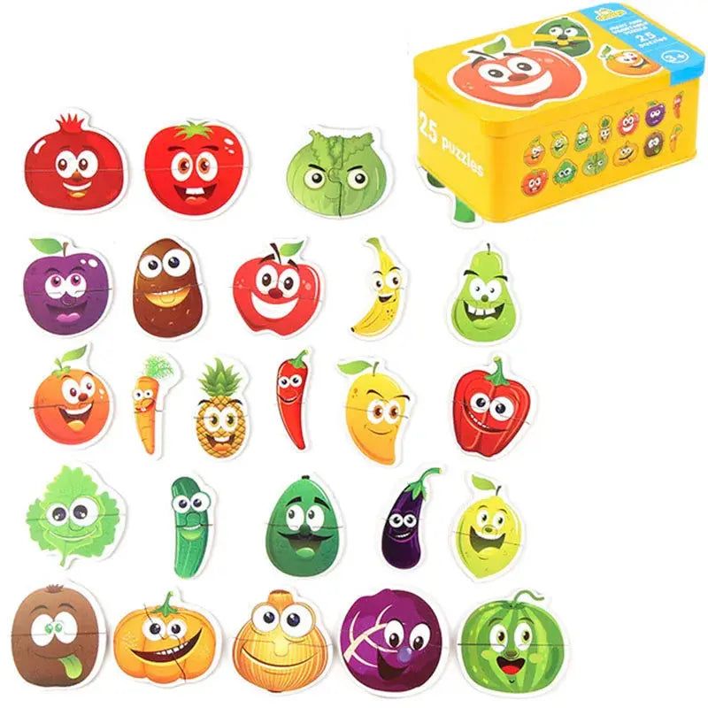 Wooden Animal Puzzle Set-11