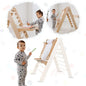 Staffelei mit Kinderstuhl – Perfekt für Indoor Klettergerüst-0