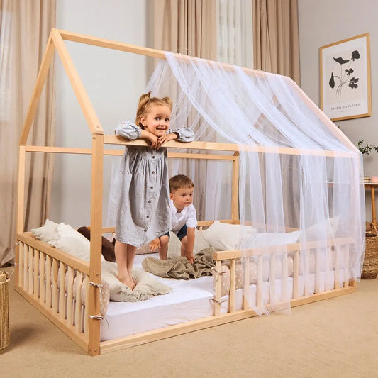 Hausbett Montessori für Kinder und Kleinkinder ab 1 Jahr-0