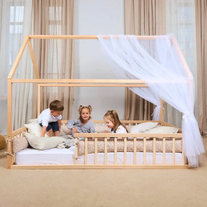 Hausbett Montessori für Kinder und Kleinkinder ab 1 Jahr-4